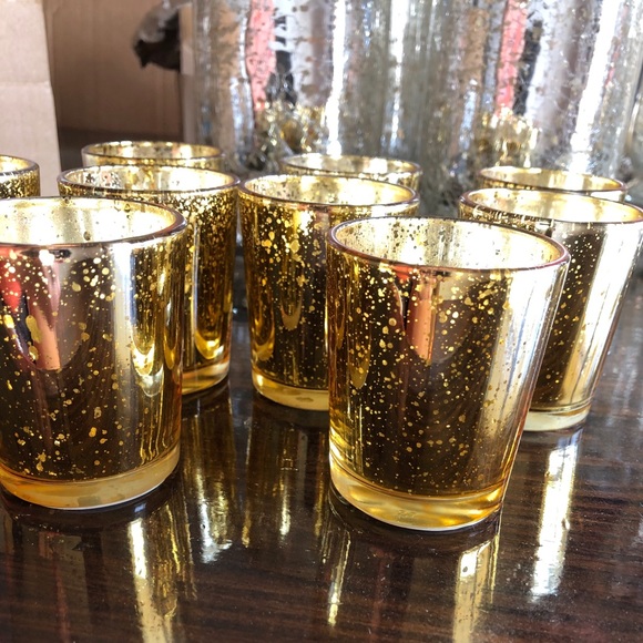 Hobby Lobby Accents Gold Tealight Candle Holders Poshmark